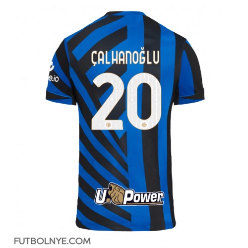 Camiseta Inter Milan Hakan Calhanoglu #20 Primera Equipación 2024-25 manga corta